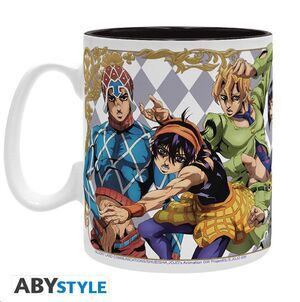 JOJO'S BIZARRE ADVENTURE TAZA 460 ML GOLDEN WIND