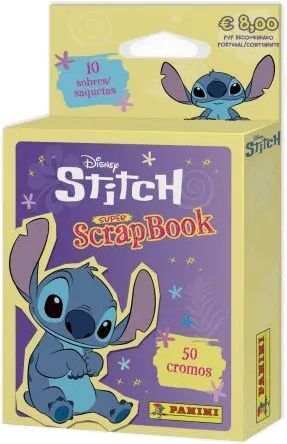 STITCH CROMOS 2025 ECOBLISTER 10 SOBRES -  SUPER SCRAPBOOK