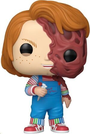 CHUCKY FIGURA POP! TELEVISION VINYL CHUCKY (MELTED FACE) 9 CM