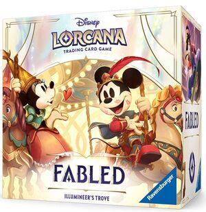 DISNEY LORCANA TCG FABLED ILLUMINEER'S TROVE - INGL�S