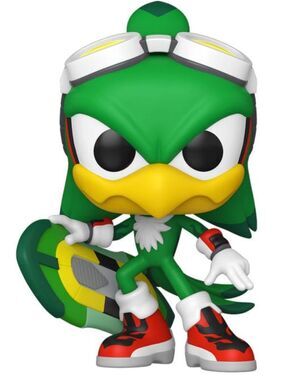 SONIC THE HEDGEHOG POP! GAMES FIGURA VINILO JET THE HAWK W/BOARD 9 CM
