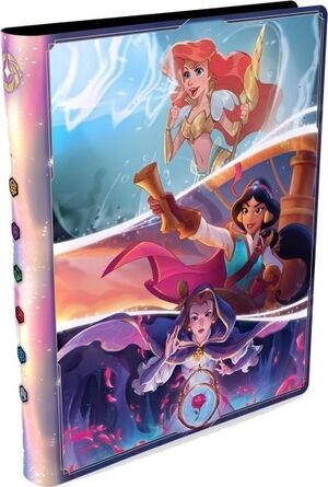 DISNEY LORCANA TCG ALBUM PORTFOLIO PRINCESS