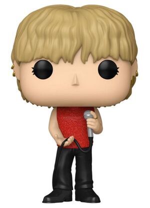 BTS SOLO POP! ROCKS VINYL FIGURA V (LOVE ME AGAIN) 9 CM