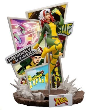 X-MEN '97 DIORAMA PVC D-STAGE ROGUE (EXCLUSIVA SDCC) 16 CM