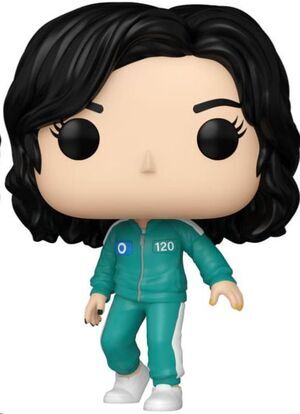 EL JUEGO DEL CALAMAR FIGURA POP! TELEVISION VINYL S3 PLAYER 120: HYUN-JU 9 CM