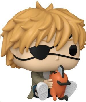 CHAINSAW MAN POP! GAMES VINYL FIGURA DENJI & POCHITA 9 CM