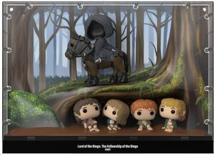 EL SE�OR DE LOS ANILLOS POP MOMENTS DELUXE VINYL FIGURA THE FELLOWSHIP OF THE RING 9 CM