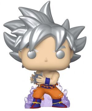 DRAGON BALL SUPER POP! GOKU ULTRA INSTINCT WITH KAMEHAMEHA (CHALICE COLLECTIBLES)