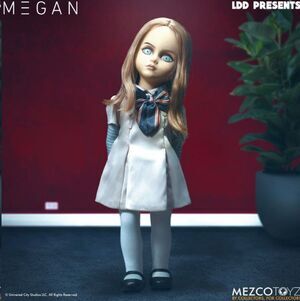 M3GAN LIVING DEAD DOLLS FIGURA M3GAN 25;5 CM