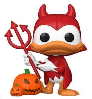 DISNEY MICKEY Y SUS AMIGOS POP!DEVIL DONALD WITH PUMPKIN