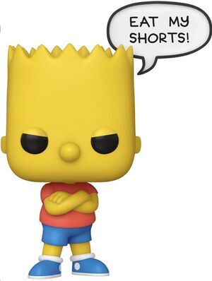 SIMPSONS POP! SAYINGS VINYL FIGURA BART 9 CM
