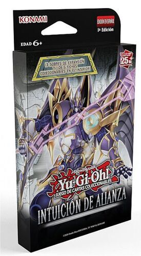 YU-GI-OH INTUICI�N DE ALIANZA BLISTER 3 SOBRES