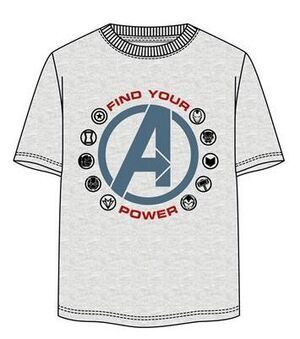 MARVEL CAMISETA FIND YOUR POWET T -  L