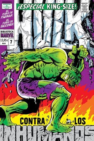 BIBLIOTECA MARVEL #100. EL INCRE�BLE HULK 07 (1968-69)