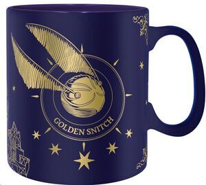 HARRY POTTER - TAZA - 460 ML - SNITCH DORADA