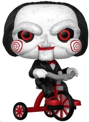SAW FIGURA POP! PLUS VINYL BILLY ON TRICYCLE (EXCLUSIVE) 9 CM