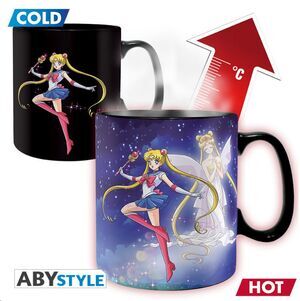 SAILOR MOON TAZA SENSITIVA AL CALOR 460 ML SAILOR Y CHIBI