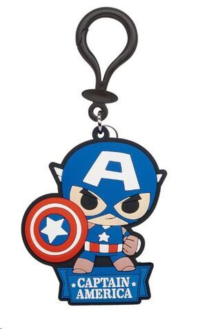 MARVEL COLGANTE TACTO SUAVE PVC CAPITN AMRICA