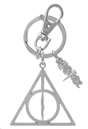 HARRY POTTER LLAVERO MET�LICO RELIQUIAS DE LA MUERTE