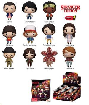 STRANGER THINGS COLGANTES PVC SERIES 1