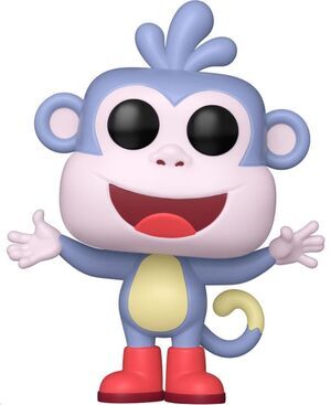 DORA LA EXPLORADORA POP! ANIMATION VINYL FIGURA BOOTS 9 CM