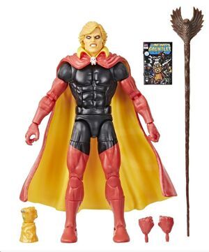 THE INFINITY GAUNTLET MARVEL LEGENDS SERIES FIGURA ADAM WARLOCK 15 CM