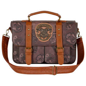 HARRY POTTER MARR�N BOLSO SATCHEL GRANDE HARRY POTTER PRIDE