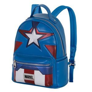 CAPIT�N AM�RICA AZUL MOCHILA HEADY COURAGE