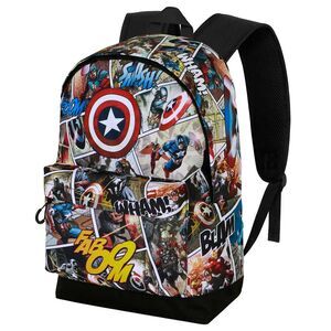 CAPIT�N AM�RICA MULTICOLOR MOCHILA HS FAN 2.2 COMIC
