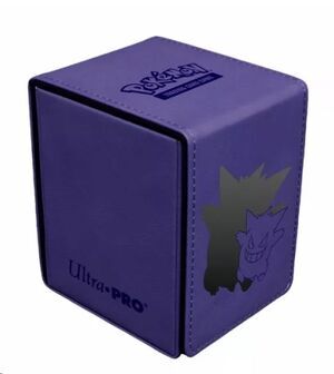 CAJA DE MAZO PREMIUM ALCOVE FLIP ELITE GENGAR POK�MON - ULTRA PRO