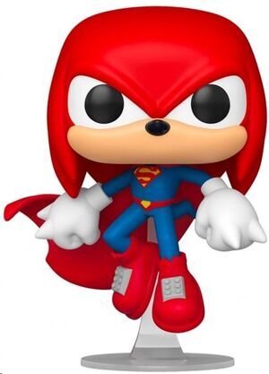 DC X SONIC POP! VINYL FIGURA KNUCLES / SUPERMAN 9 CM