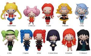 SAILOR MOON COLGANTES PVC 3D SERIES 8 - SURTIDO