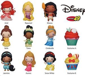 DISNEY PRINCESS COLGANTES PVC 3D