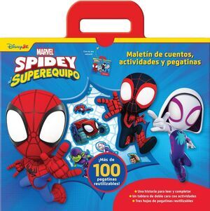 SPIDEY Y SU SUPEREQUIPO. MALET�N DE CUENTOS; ACTIVIDADES Y PEGATINAS