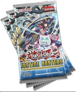 YU-GI-OH CAZADORES DE LA JUSTICIA SOBRE (CASTELLANO)