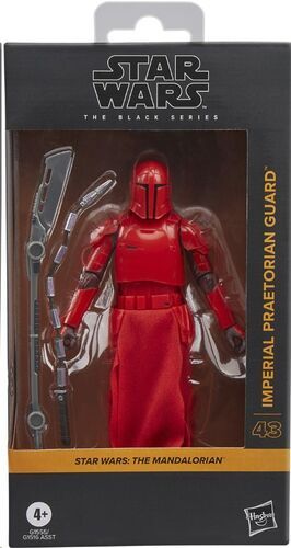 STAR WARS THE MANDALORIAN THE BLACK SERIES IMPERIAL PRAETORIAN GUARD FIGURA 15 CM