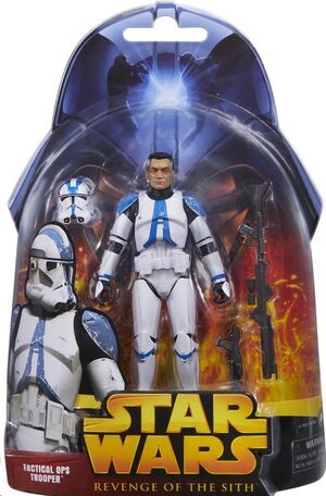 STAR WARS REVENGE OF THE SITH THE BLACK SERIES TACTICAL OPS TROOPER 20TH ANNIVERSARY TROOPER FIGURA 15 CM