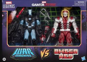 WAR MACHINE VS OMEGA RED 2 PACK FIGURAS 15 CM GAMERVERSE MARVEL LEGENDS SERIES
