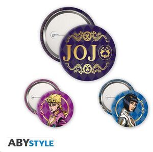 JOJO'S BIZARRE ADVENTURE PAQUETE DE CHAPAS GOLDEN WIND