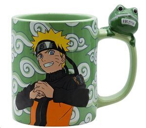 NARUTO SHIPPUDEN - TAZA 3D - NARUTO Y GAMA-CHAN