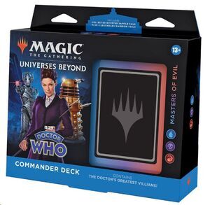 MAGIC - DOCTOR WHO MAZO DE COMMANDER INGLES MASTERS OF EVIL