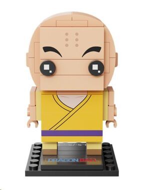 DRAGON BALL SET DE CONSTRUCCION KRILLIN 8 CM