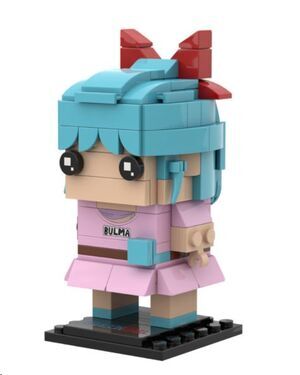 DRAGON BALL SET DE CONSTRUCCION BULMA 10 CM