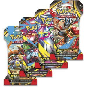 POKEMON JCC MEGAEVOLUCI�N SOBRE DE REFUERZO EN BLISTER