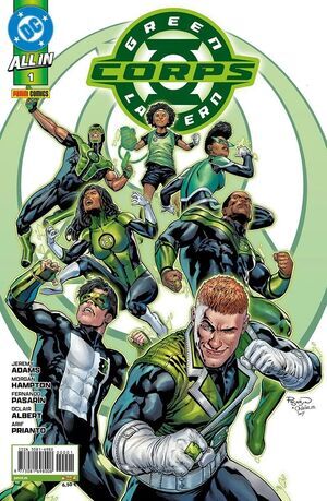 ALL IN GREEN LANTERN CORPS #01