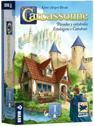 Portada de CARCASSONNE EXP. 1 - POSADAS Y CATEDRALES
