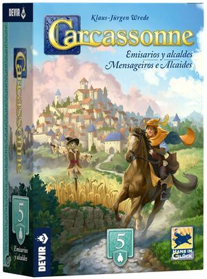 CARCASSONNE EXP. 5 - EMISARIOS Y ALCALDES