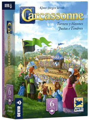 CARCASSONNE EXP. 6 - TORNEOS Y BLASONES
