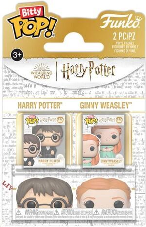 HARRY POTTER PACK DE 2 FIGURAS BITTY POP! VINYL HARRY & GINNY 2;5 CM