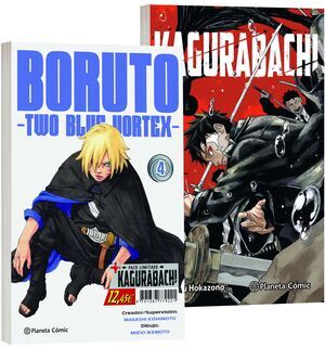 BORUTO: TWO BLUE VORTEX #04  + KAGURABACHI #01 (PACK ESPECIAL)